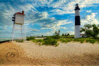 Au Big Sable_Tower & FogHorn_Michigan