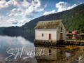Historic Boathouse on Lustrafjord
