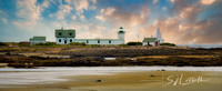 Goat Island Light_Moon Maine