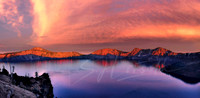 Crater Lake Sunset_Oregon