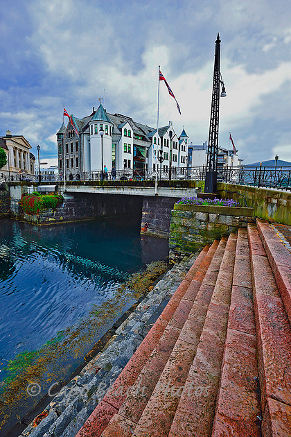 Alesund Canal Bridge