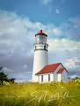 Cape Blanco Lighthouse Oregon_Moon