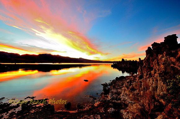 Mono Lake At Sunset