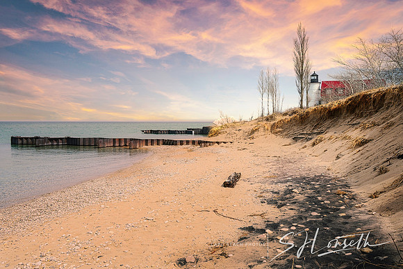 Point Betsie Lighthouse_Lake Michigan