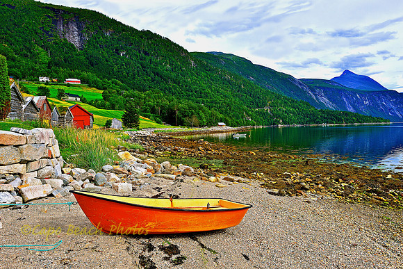 Orange Rowboat
