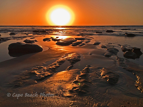Beach Sun Rocks
