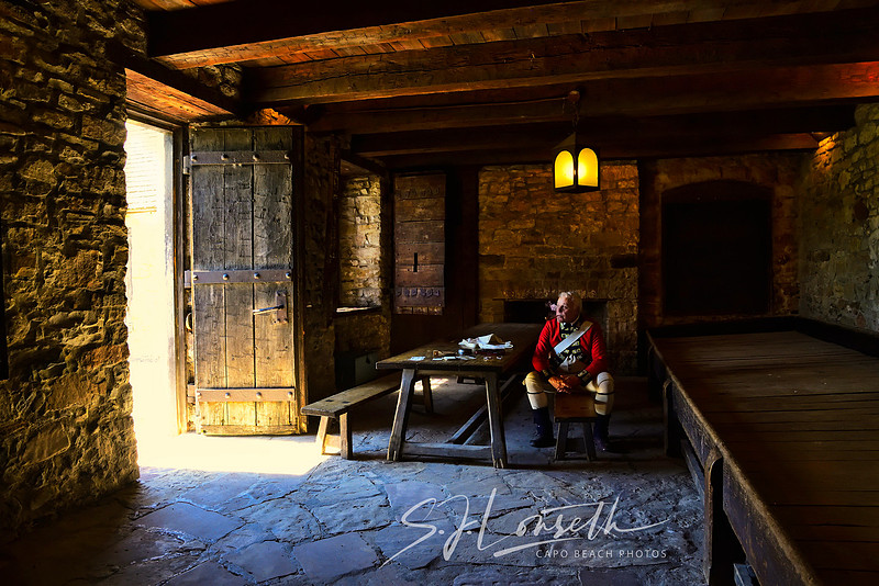 French Castle_Red Coat Soldier_NY