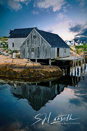 Peggys Cove Dusk_NS