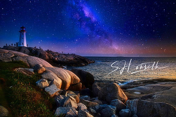 Peggys Cove Lighthouse Galaxy_NS