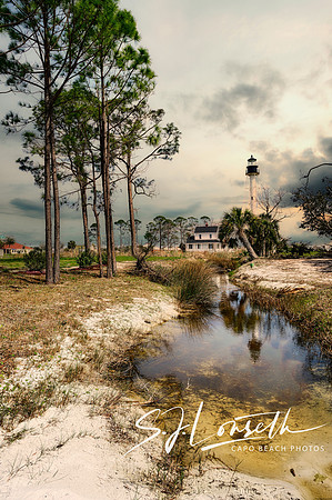 San Blas Light_From The Beach