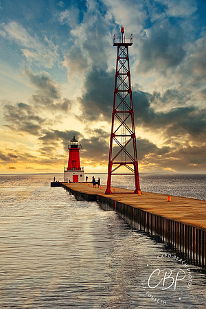 Menominee Light_Lake Michigan