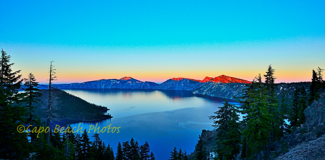 Crater Lake Dusk