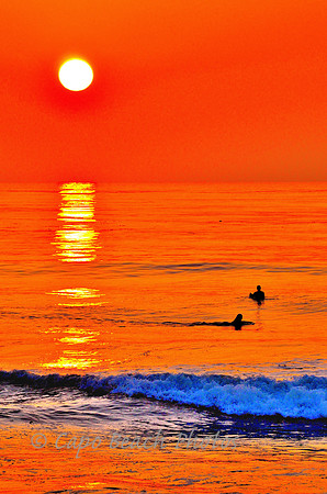 Red Sky Blue Water