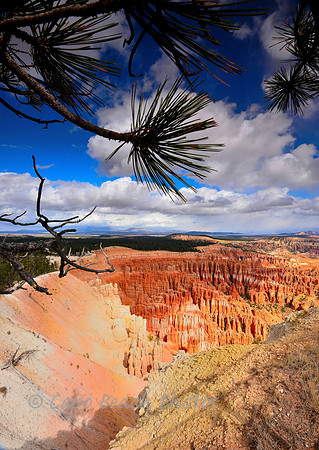Bryce Amphitheater Red Painted Faces