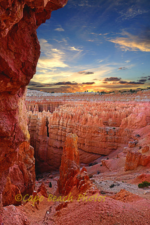 Bryce Rim Sunset