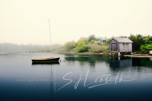 Martha's Vineyard Chilmark Pond_Sailboat