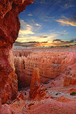 Bryce Rim Sunset