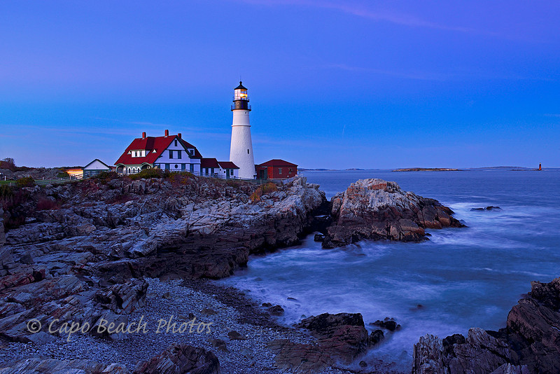Portland Head Dusk