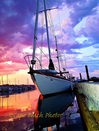 Sailboat Budd Inlet